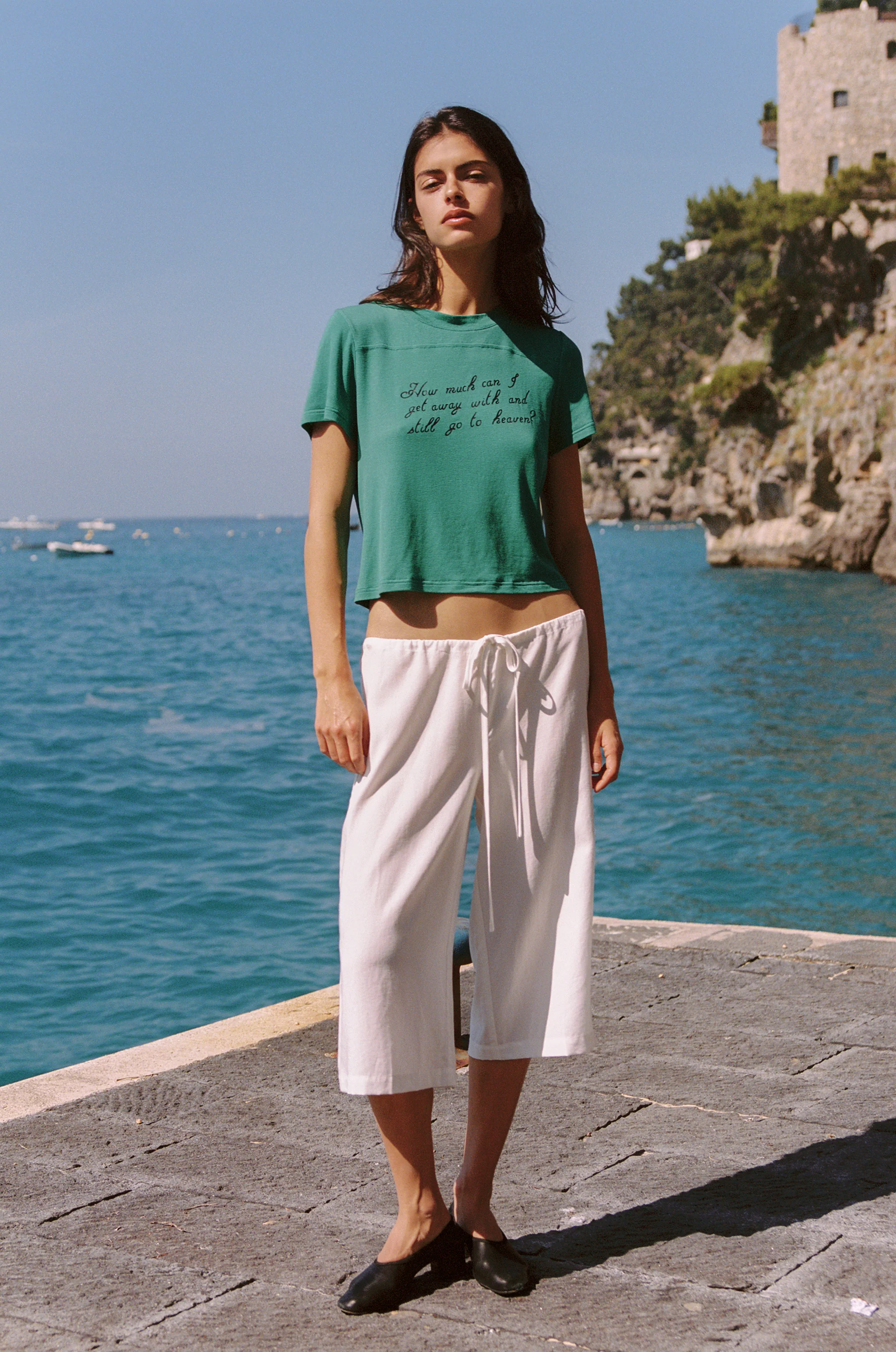 Arden Capri Pant | White - Image 5