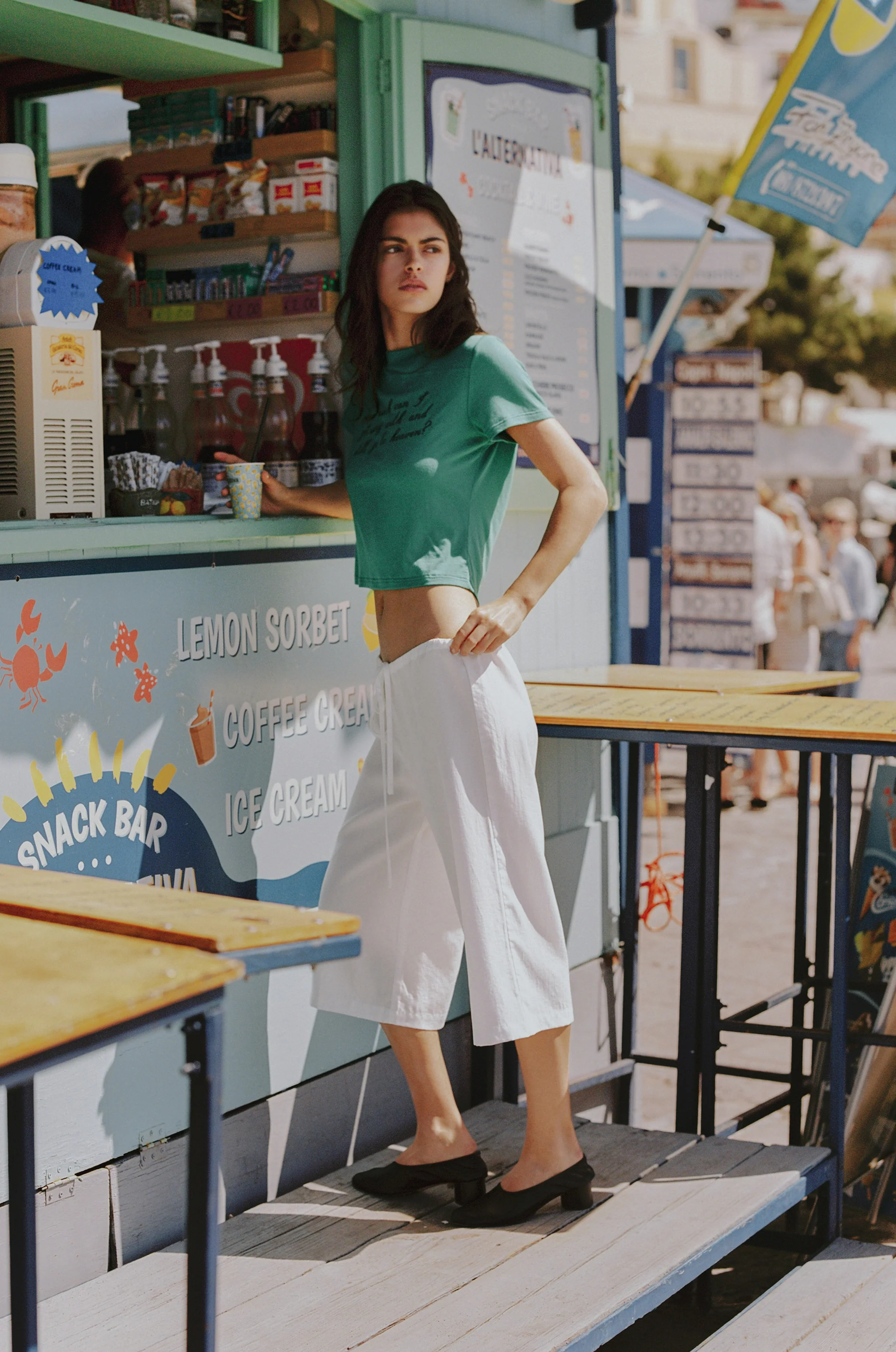 Arden Capri Pant | White - Image 6